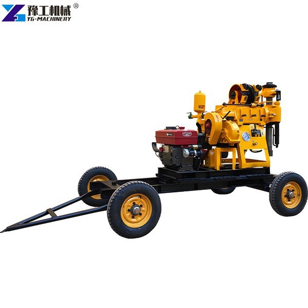 Trailer Mounted Water Well Drilling Rig